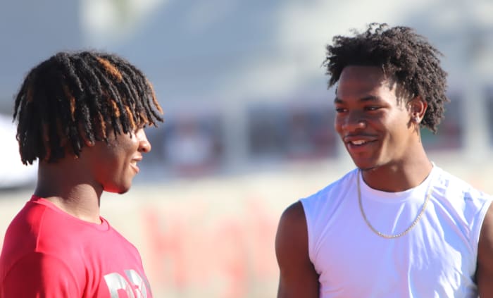 Dylan Thomas (left) is approachable and popular among the Mustangs